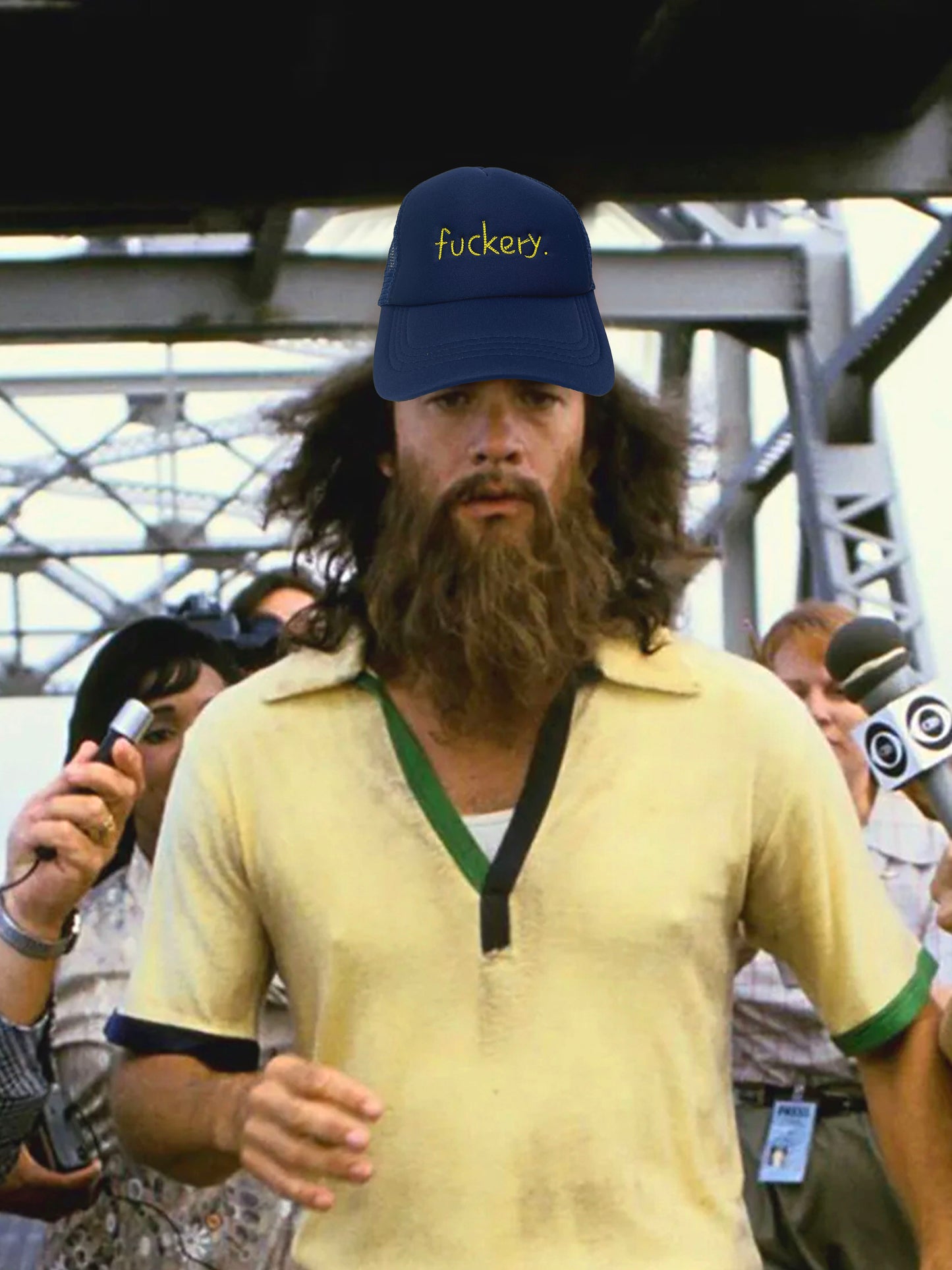 Navy Blue Fuckery Hat