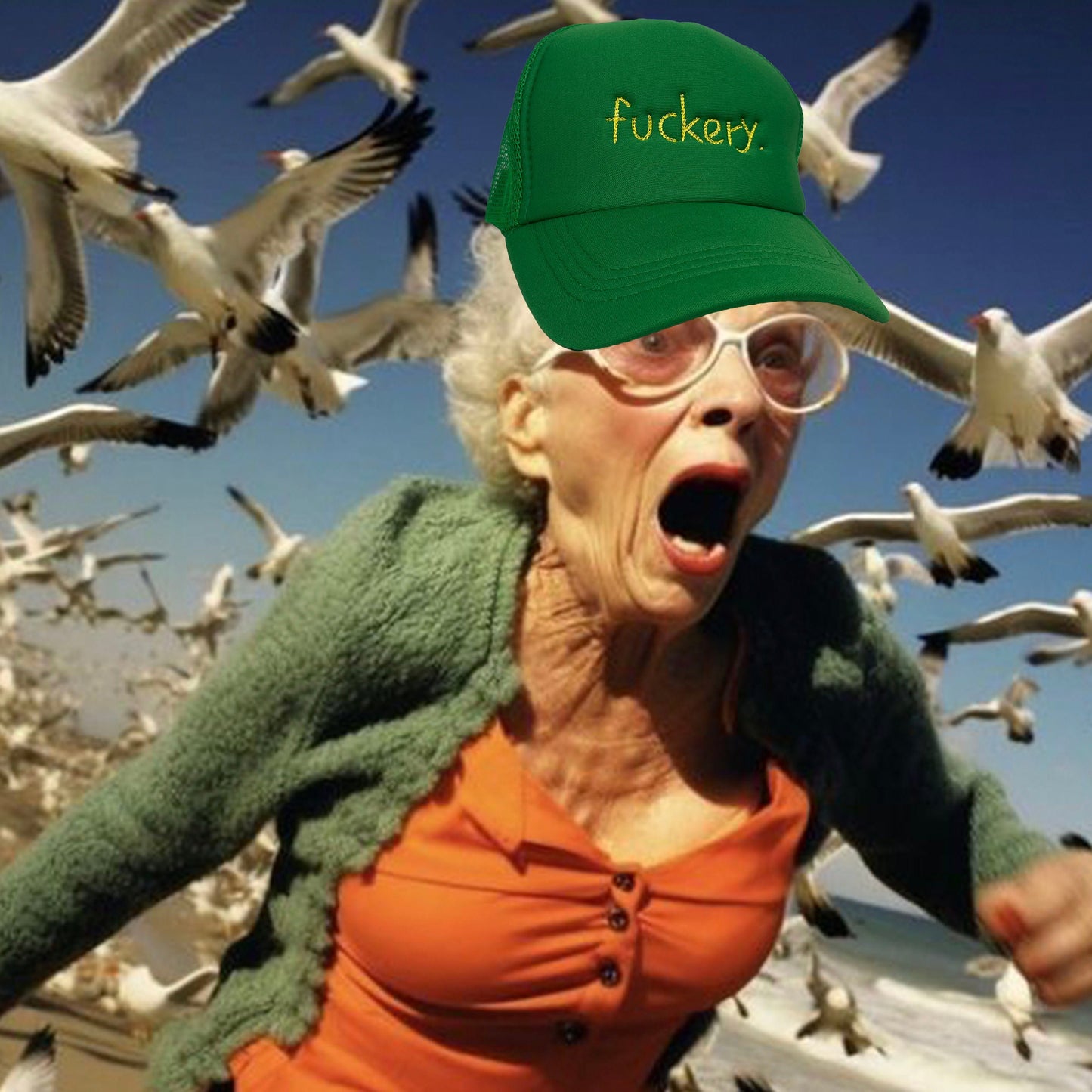 Green Fuckery Hat