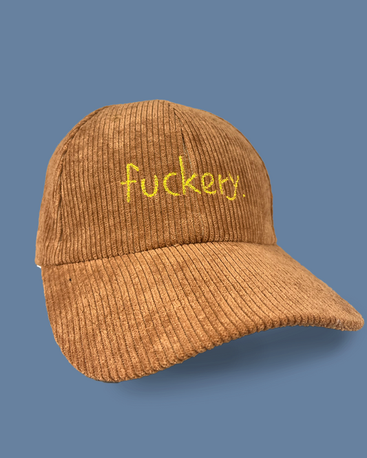 Brown Corduroy Hat